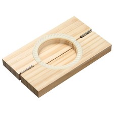  Moule à raviolis en bois : Moule à pâte à baozi traditionnel - Presse à pâte à