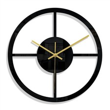 Horloge murale ronde acrylique