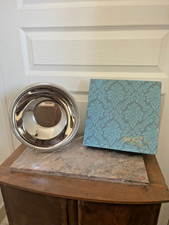 Ancien Plat Creux Saladier Inox Jean COUZON Neuf Coffret 25cm