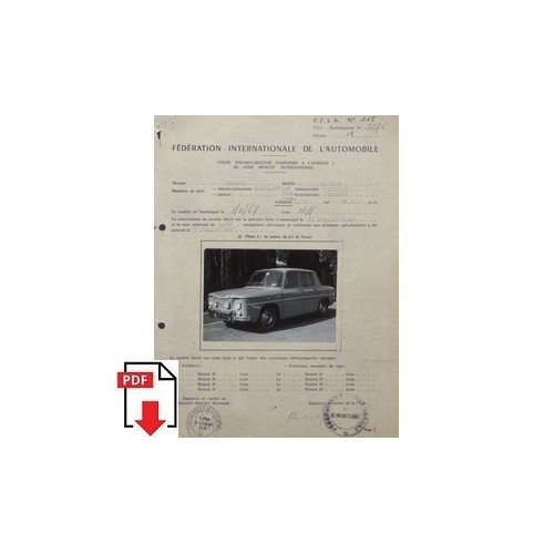 1967 renault gordini - renault,
