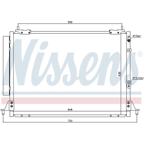 Condenseur climatisation avec - condenseur,