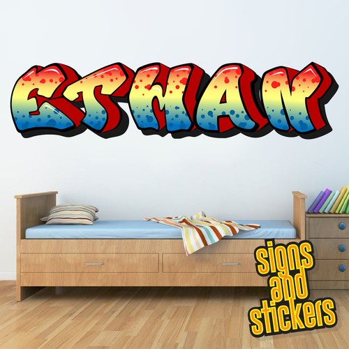 Sticker mural graffiti - mural,