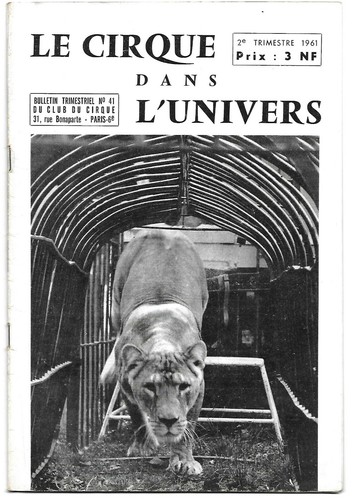 Cirque dans univers 41 - cirque, l'univers