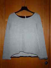 Pull IKKS I CODE gris argenté et noir taille M