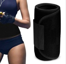 Slim Body Angels Slimming Belt, Black, 10" Width / up to 45" X 10  Waist