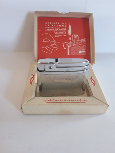 Briquet silver match ancien - briquet,