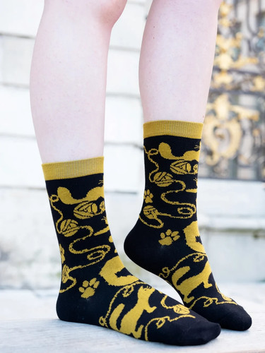 Paire chaussettes noire - chaussettes, et