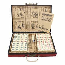 Ancien plateau fibre Mahjong