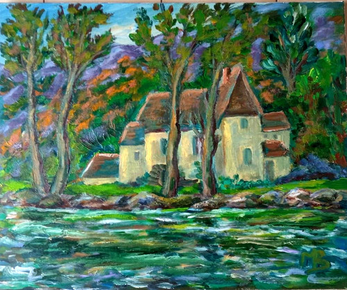 Art tableau peinture huile - ,