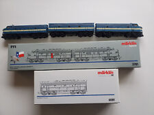 Locomotive Marklin Diesel-electrique GM EMD F7 Texas et Pacific + wagon