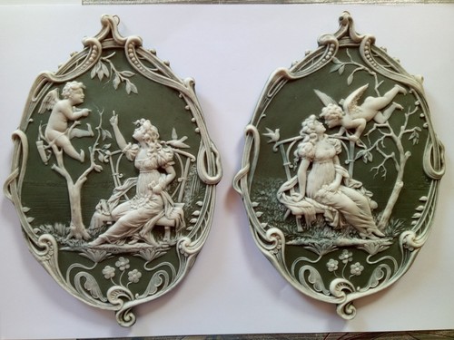 Paire tableaux style - paire, de