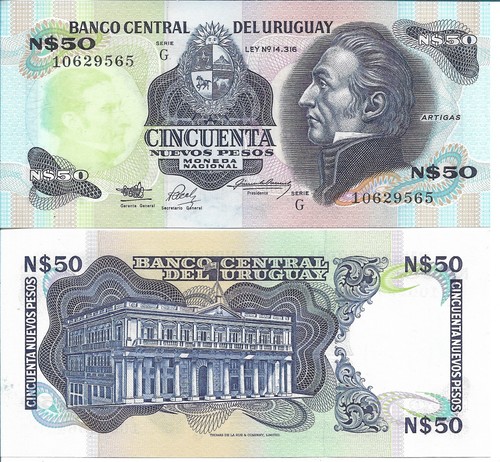 Uruguay pesos neuf - neuf,