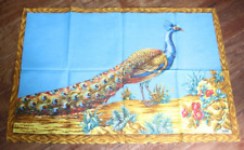 TORCHON cuisine Le Paon signé