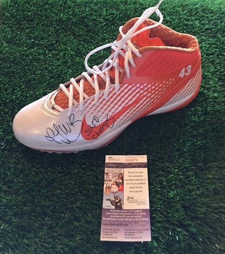 Ward signed cleat - ward,