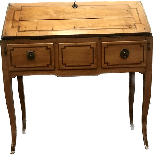 Bureau dame merisier et - dame,