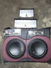 JL Car Audio Subs and Amps