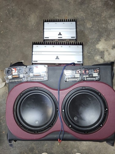 Car audio subs and amps - audio,