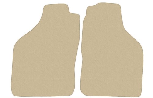 Beige velour avant tapis - velour,,