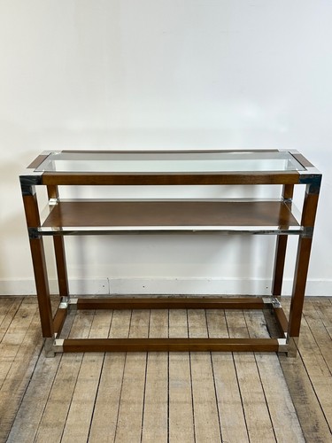 Console bois alu - en,