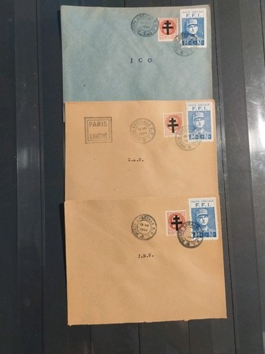 Timbres français enveloppes - timbres,
