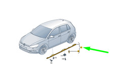 VW GOLF MK7 Garniture de jupe