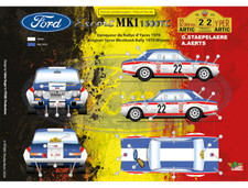 [FFSMC Productions] Ford Escort Mk.1 1600TC n°22 1970 Rallye "Yper Artic" Winne