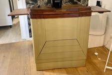 comptoir en bois - meuble de caisse 