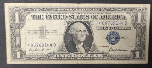 Rare usa star note - rare, 1