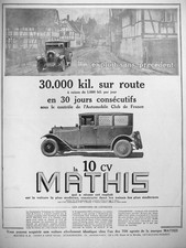 PUBLICITÉ DE PRESSE 1925