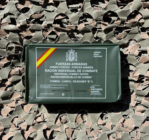 Ration combat espagnole - ration,