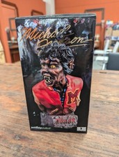 Michael Jackson Infinite Statue Thriller Buste Rare Collector Limited Numbered