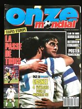 e)ONZE Mondial n°10 du 11/1989; Coupes d'Europe/ Interview Fernandez/ Mondial