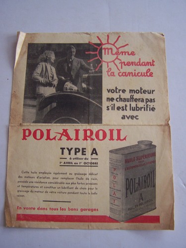 Publicite polaroil type a - 1,