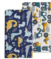 Lot de 2 draps-housses pour