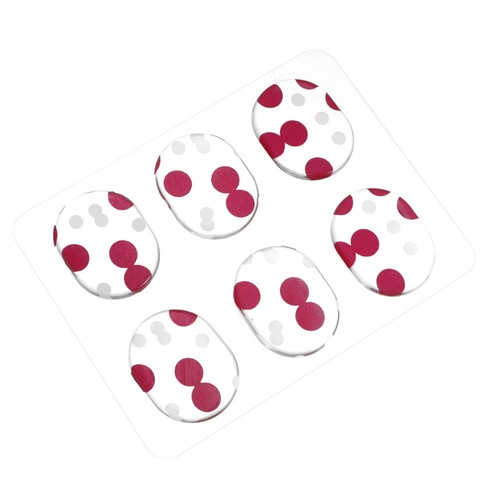 6pcs silicone auto adhésif - silicone, auto-adhésif
