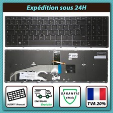 clavier AZERTY  HP   ZBook 15 G3 17 G3 Z15G3 clavier Backlight  - Rétro éclairé