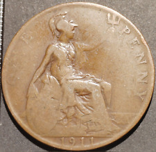 1 Penny George V  1911 Royaume Uni United Kingdom - 928516 coin