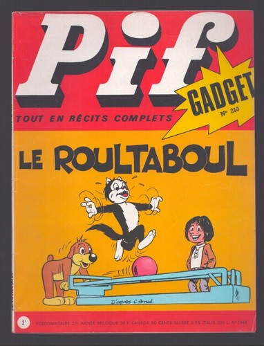 Pif gadget 210 1973 - .,