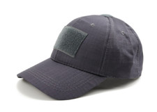 Casquette bleu marine avec velcro en façade
