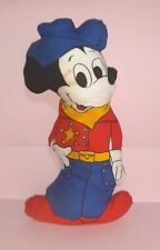 Mickey Peluche De Tissu Plush Poupée Toy Pantin Minnie Mouse Style Vintage