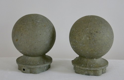 Boule poteau anciennes - poteau,, 2
