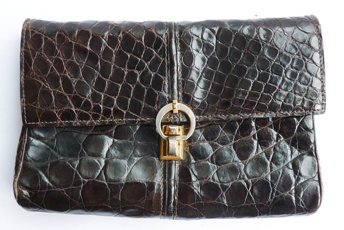 Ancien sac main cuir - main,