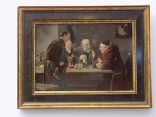 PEINTURE A L'HUILE ART NOUVEAU