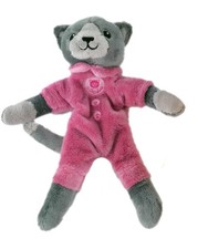 Doudou Chat gris 22 cm Anima