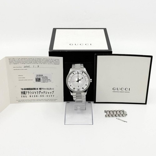 Montre gucci ya126339 argent - montre,