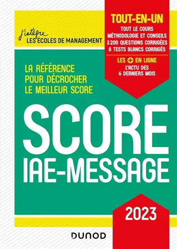Score iae message 2023 - score,