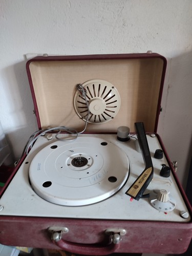 Valise electrophone tourne - electrophone,