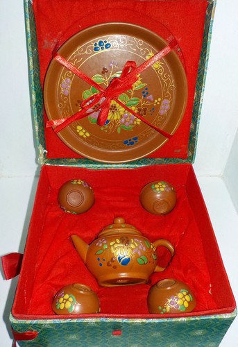 Coffret vintage théière - vintage,