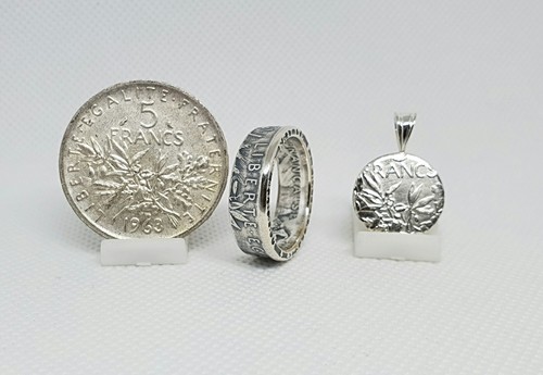 Bague pièce monnaie - pièce,