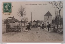 Villemorien (Aube) - Entrée du Pays - Vélo, Cycle - Nicat impr.
